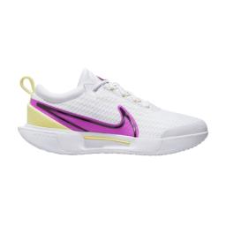Кроссовки женские NIKE ZOOM COURT PRO HC white/yellow
