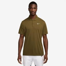 Поло мужское NIKE COURT DRI-FIT SOLID olive
