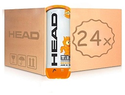 Мячи HEAD T.I.P. ORANGE STAGE-2 3BX24