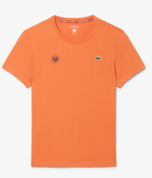 Футболка мужская LACOSTE ROLAND-GARROS EDITION orange
