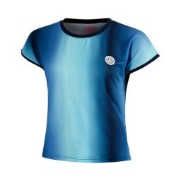 Футболка детская BIDI BADU SPECTRUM CAPSLEEVE dark blue,aqua