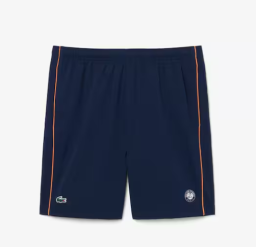 Шорты мужские LACOSTE ROLAND-GARROS EDITION navy/orange 