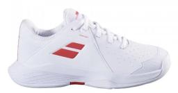 Кроссовки детские BABOLAT PROPULSE 3 JR AC white/coral