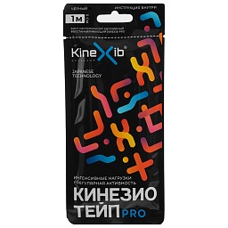 Кинезио-тейп KINEXIB PRO 1x5 (чёрный)