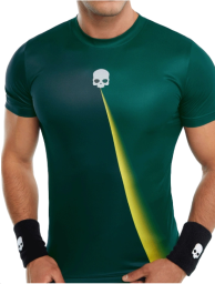 Футболка мужская HYDROGEN SHADE TECH green/yellow