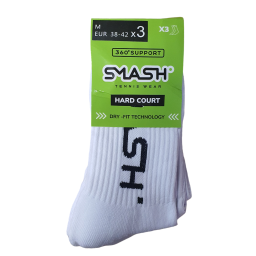 Носки SMASH TENNIS WEAR white