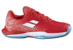 Кроссовки детские BABOLAT JET MACH 3 CLAY fiesta red